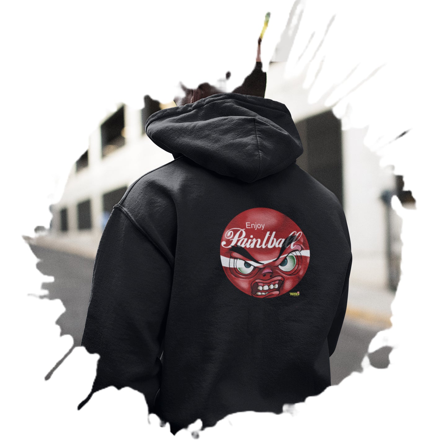 Coke Paintball Hoodie