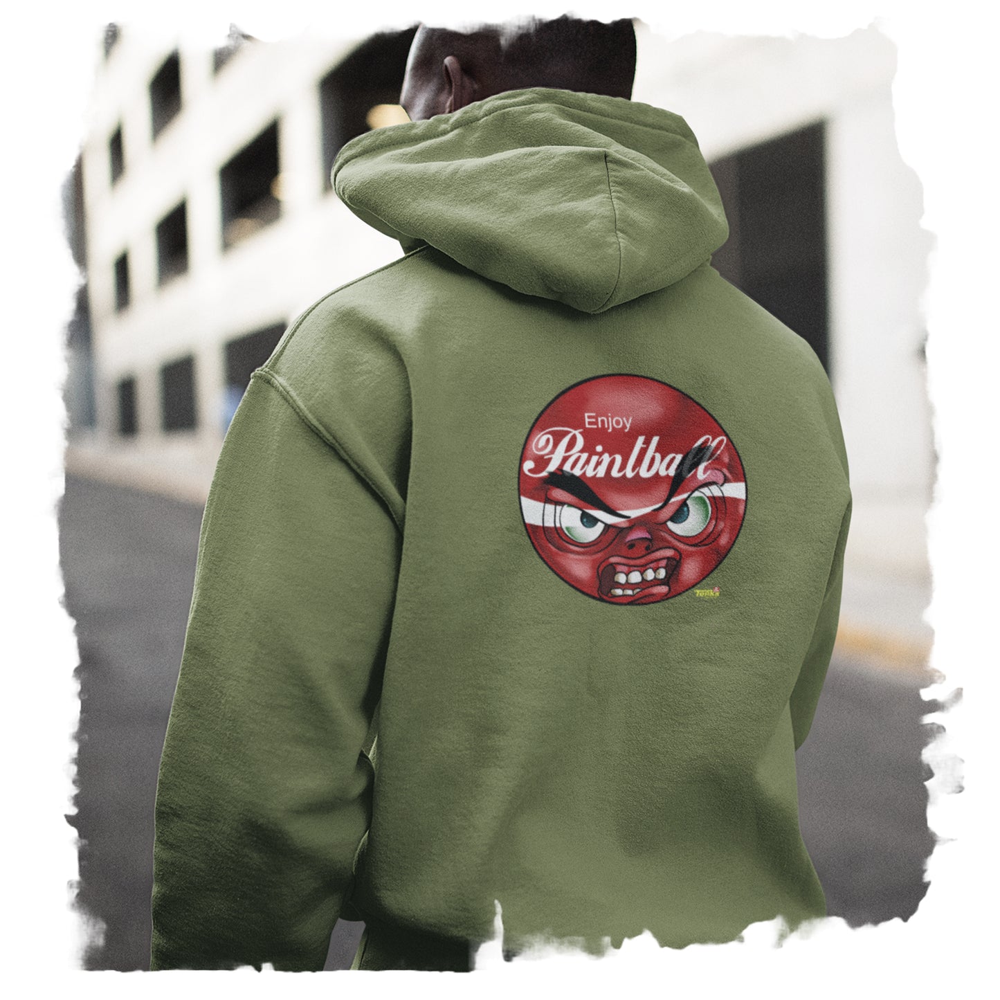 Coke Paintball Hoodie