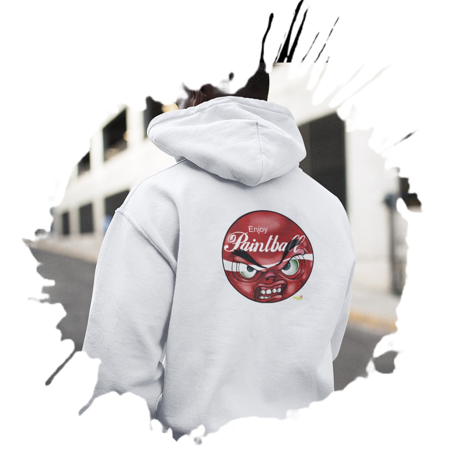 Coke Paintball Hoodie