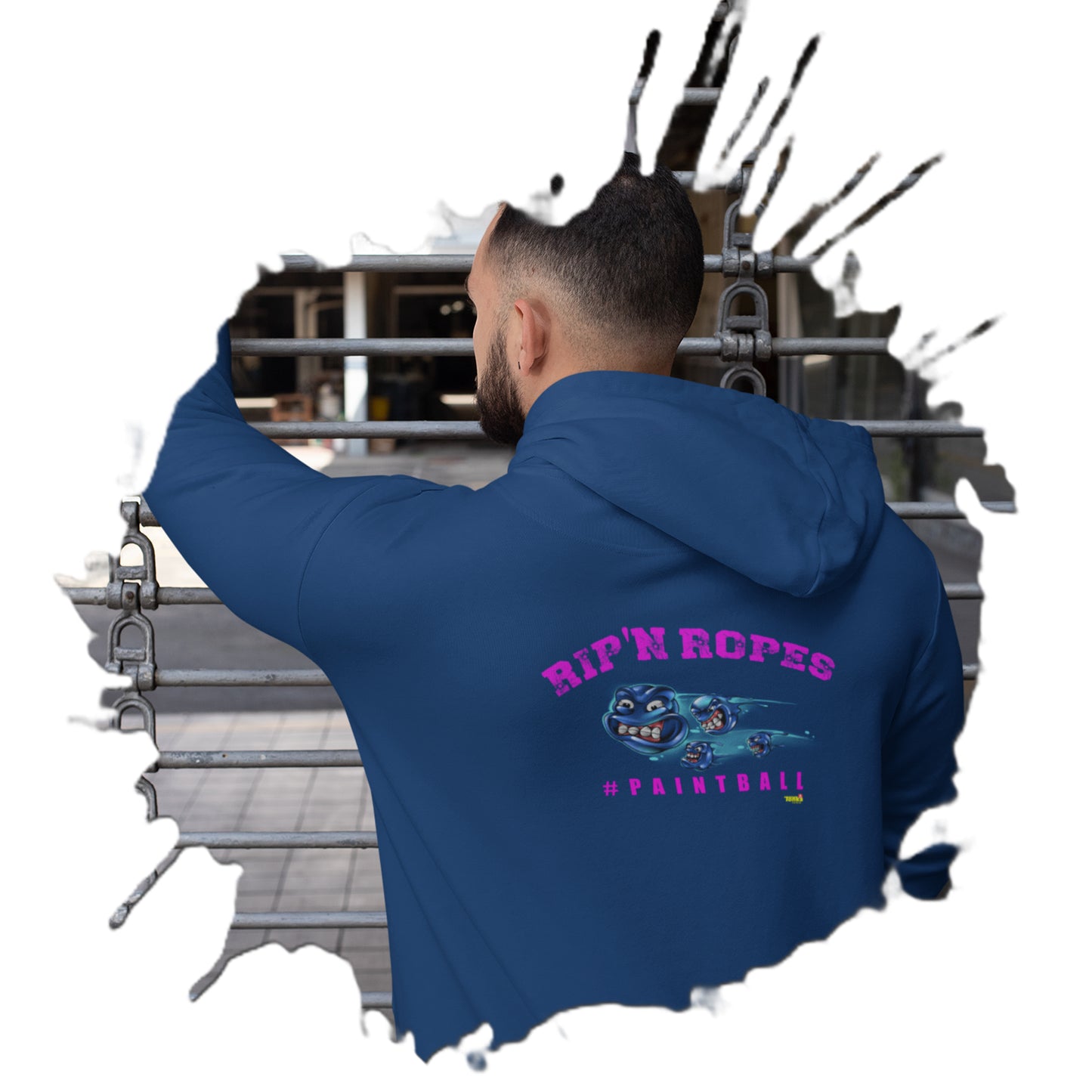 Rip'n Ropes Paintball Hoodie