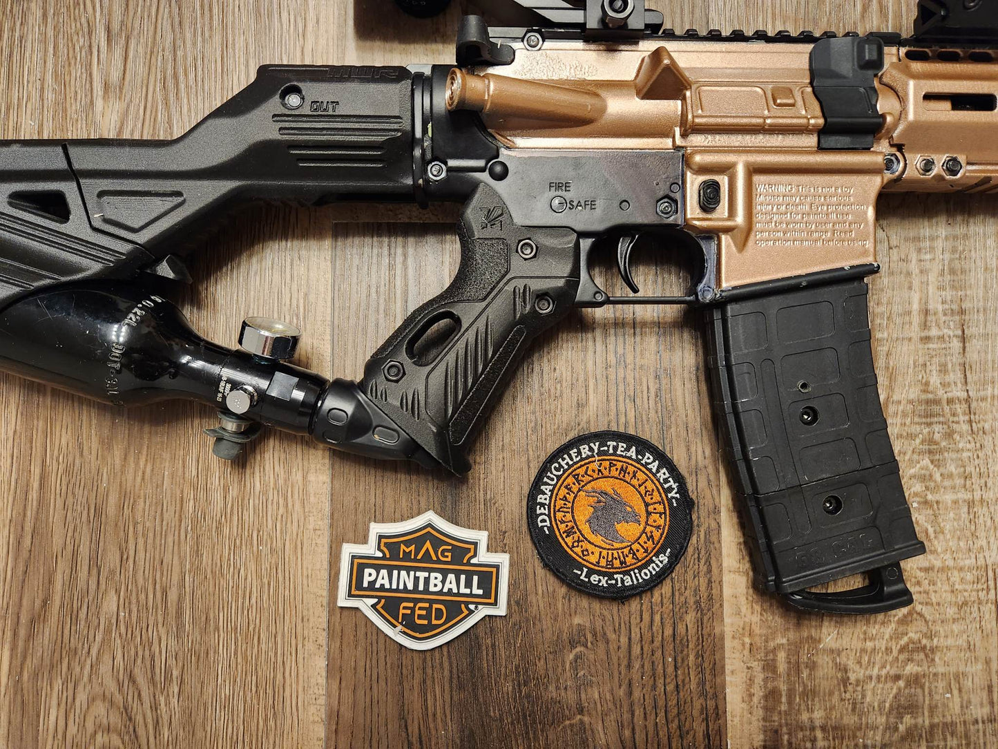 Harley Magfed Paintball Morale Patch