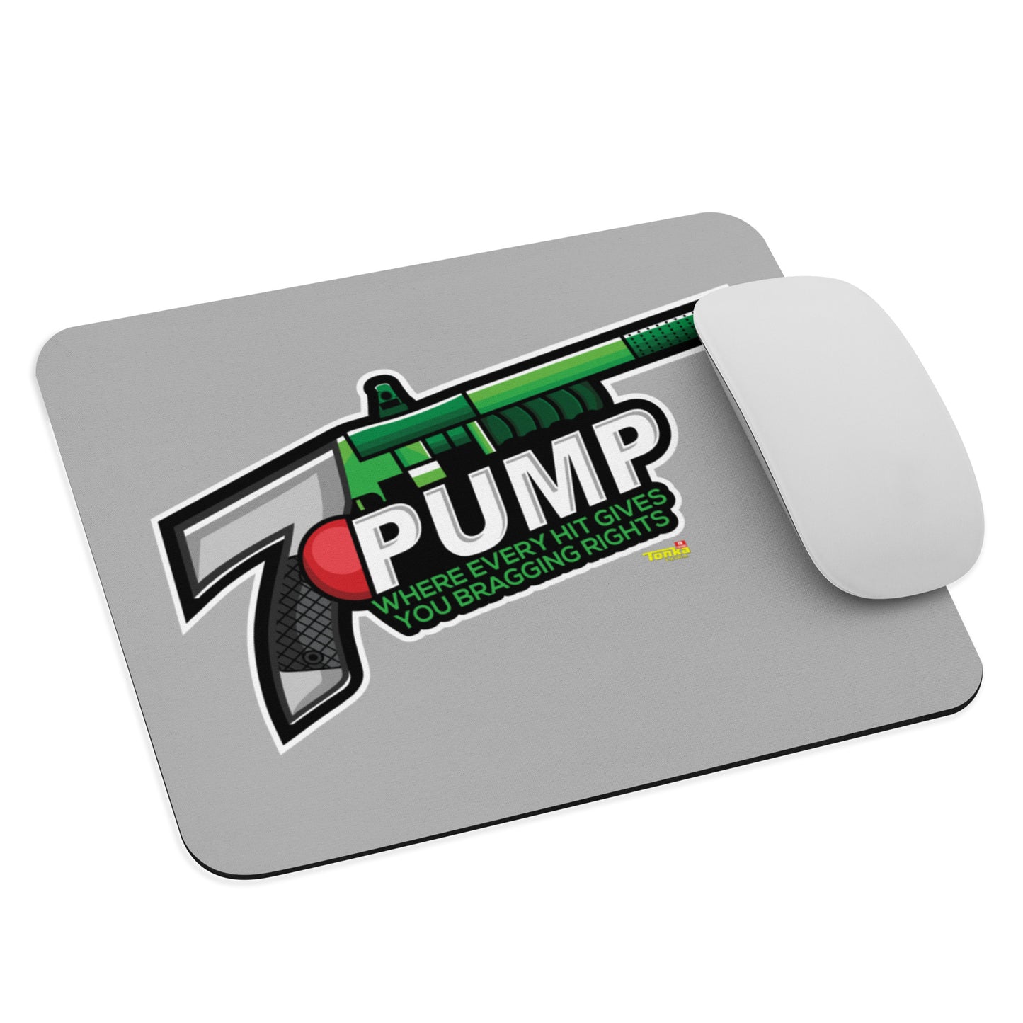 7 Pump Paintball Mouse pad