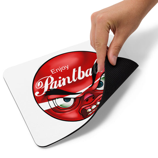 Coke Paintball Mouse pad